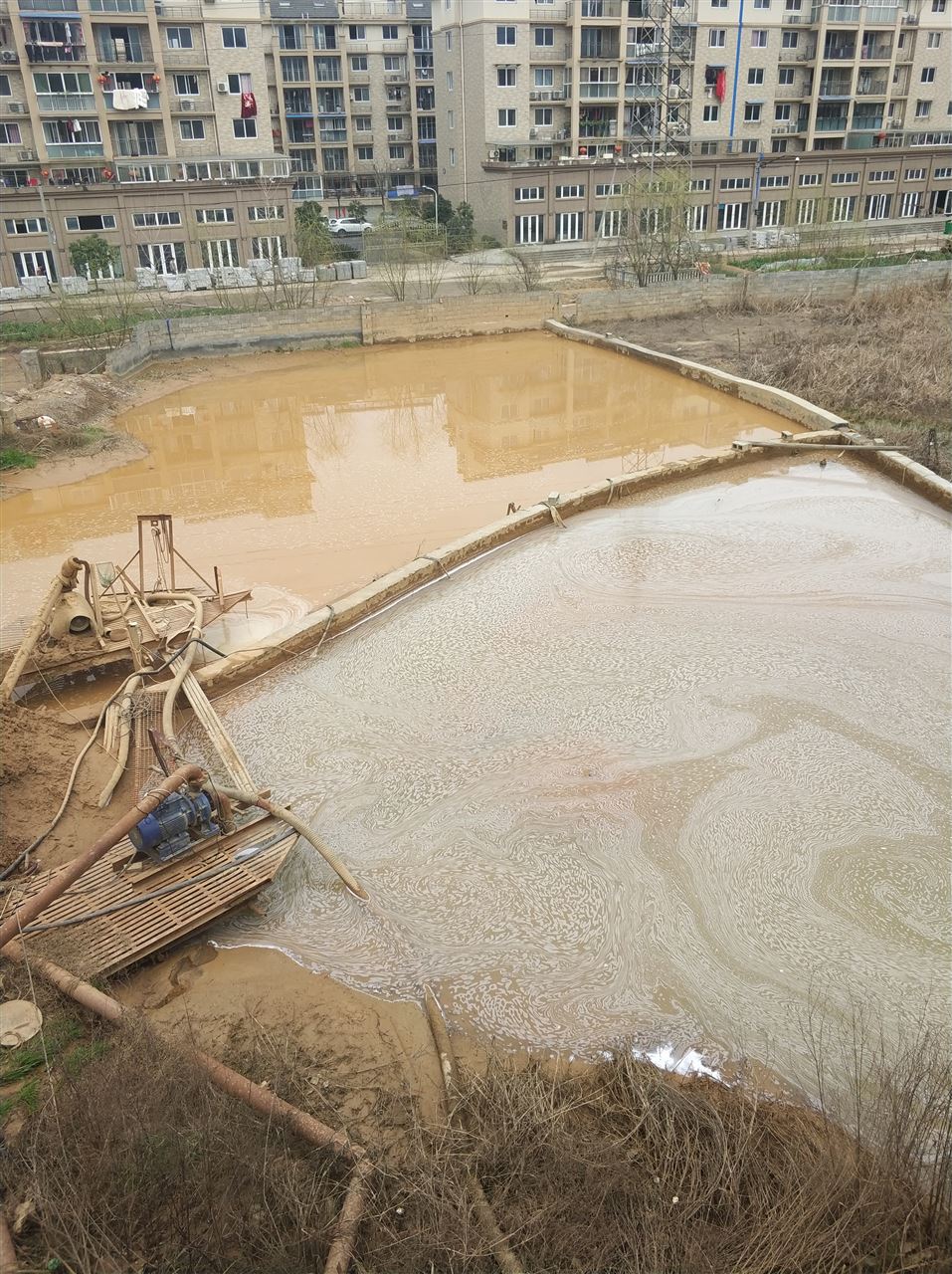 枣阳沉淀池淤泥清理-厂区废水池淤泥清淤